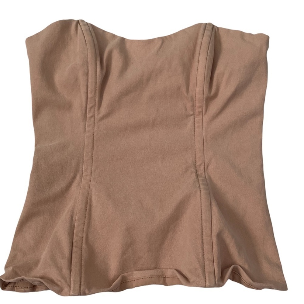 FC Jeans Established 1972 Nude Cotton Corset Size 0